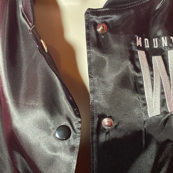 NWT S VS PINK WVU Mountaineers button up coat - Picture 5 of 6